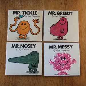 BOOK SET: Mr Messy and 3 other titles